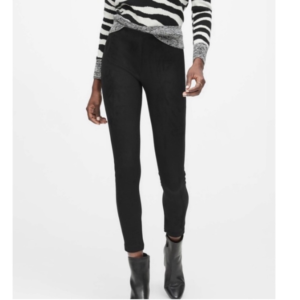 DEVON LEGGING-FIT BLACK ANKLE PANT